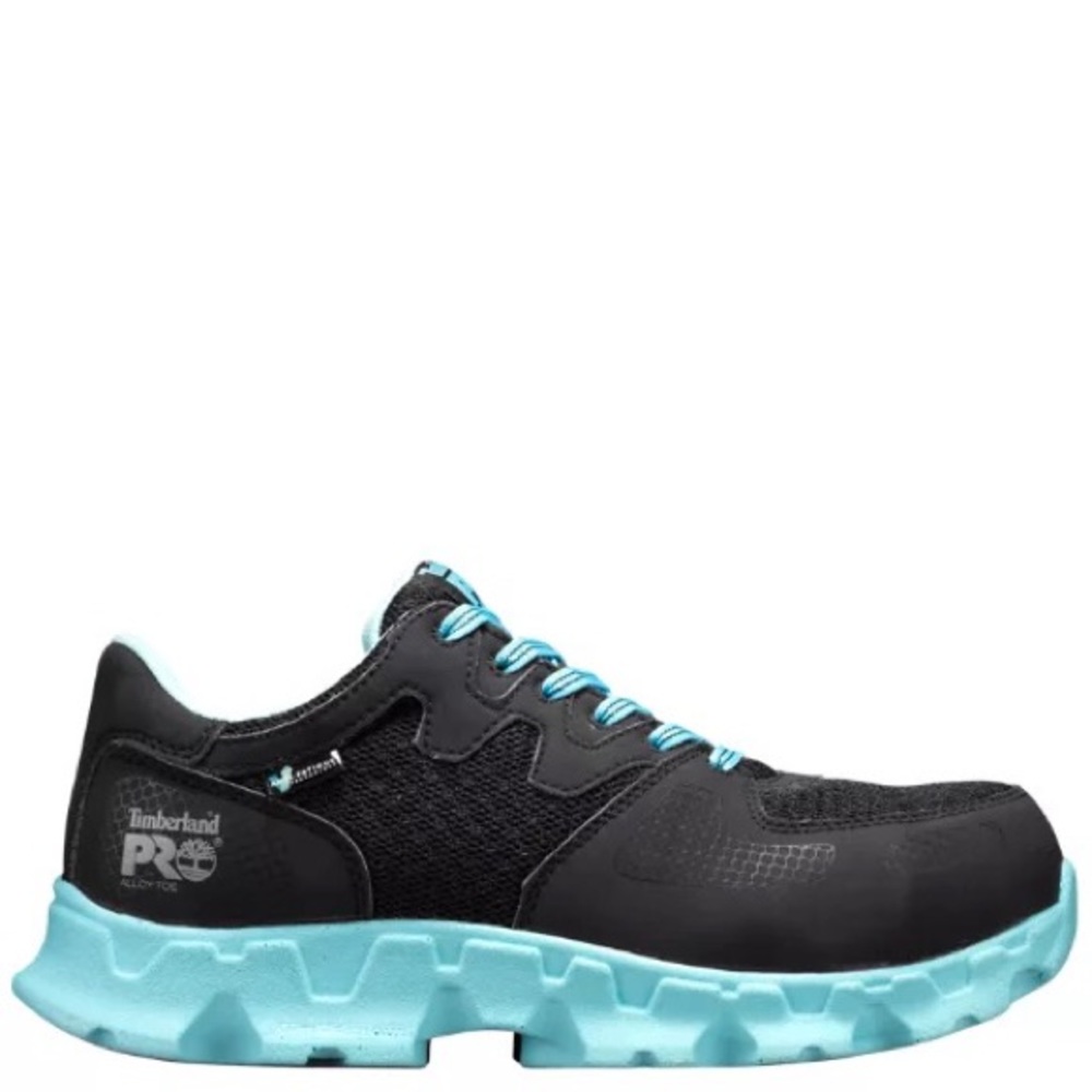 TIMBERLAND PRO POWERTRAIN Steel Toe ESD WORK SHOES - size 7.5